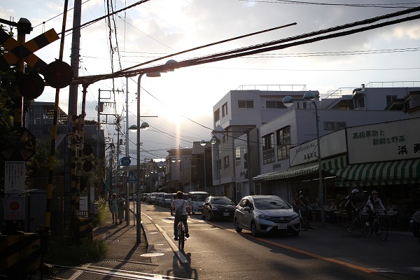 Sunset in Kamakura.